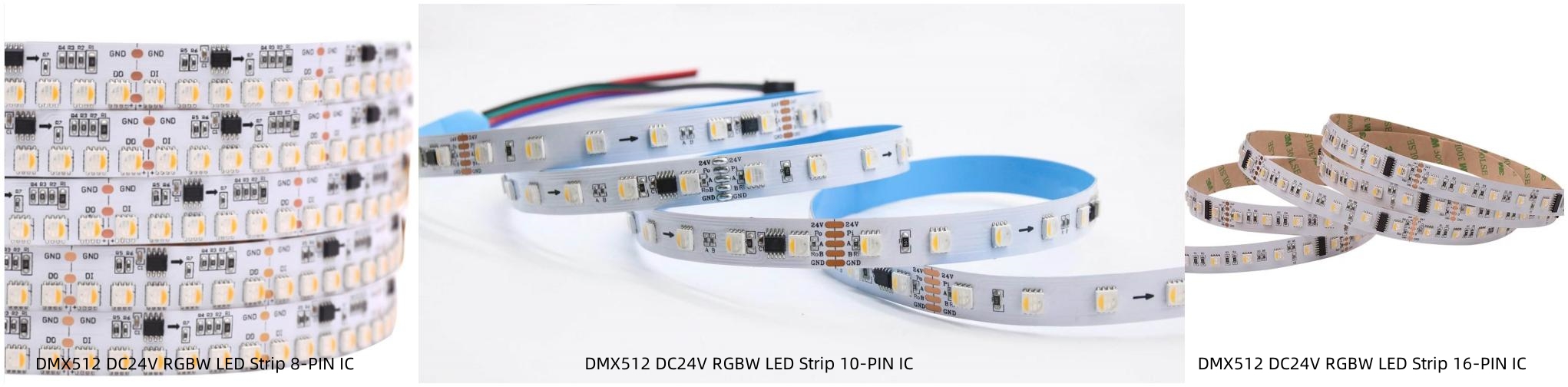 24V DMX512 5050RGBW LED Strip light